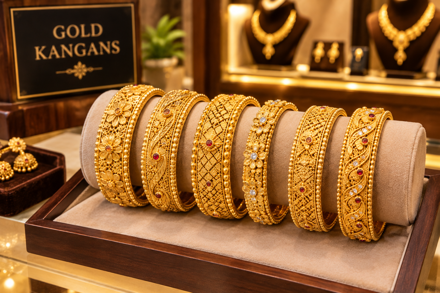 Gold Kangans